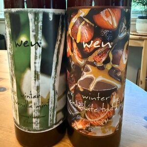 Wen Seasonal Cleansing Conditioner Duo - Winter chocolate truffle/vanilla mint